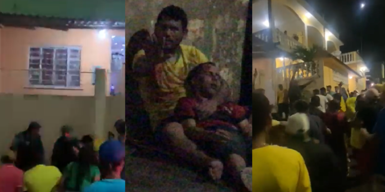 PM é suspeito de causar confusão no Alvorada que terminou em baleado, tiros e porrada; vídeos