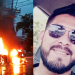 Motorista de app colide em poste e morre carbonizado no Distrito Industrial; vídeo