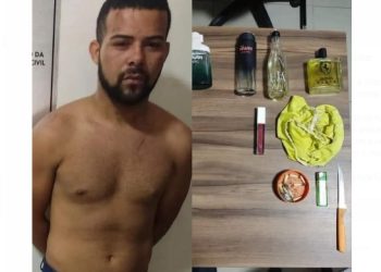 Homem é preso suspeito de invadir casa para roubar calcinhas no Parque das Nações