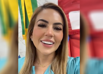 Deputada eleita Débora Menezes adianta voto em Roberto Cidade para presidência da Aleam