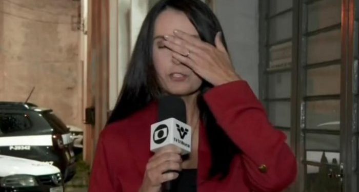 ‘Não tô me sentindo bem’, diz repórter da TV Globo antes de desmaiar ao vivo; vídeo