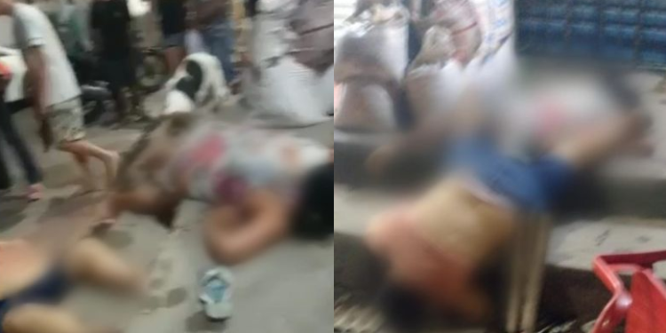 Vídeo: Vizinhas vão ‘fofocar’ na laje, despencam e ficam em estado grave em Manaus