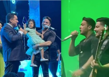 Vídeo: Dono do ‘Baratão’, financiador de atos em frente ao CMA, faz festa com Wesley Safadão