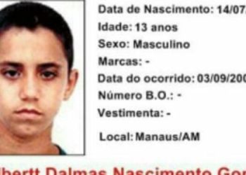 Corpo de menino desaparecido há 22 anos é identificado em Manaus