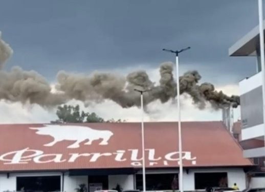 Incêndio na cozinha do La Parrilla faz com que restaurante seja evacuado