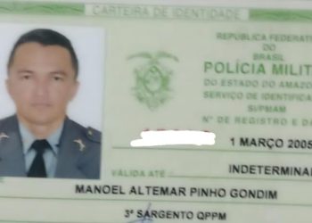 Tragédia: bandidos matam sargento da PM com tiro na cabeça em Manaus