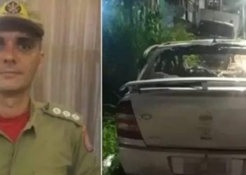 Major dos Bombeiros é sequestrado e carbonizado por traficantes