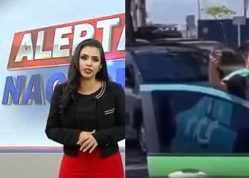 Vídeo: apresentadora da TV A Crítica bate boca com bolsonaristas no CMA: ‘machuda’