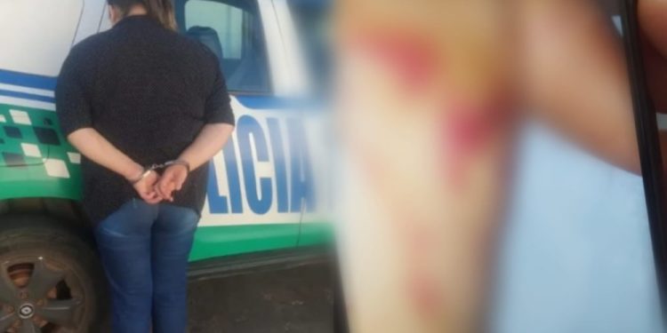 Mulher é presa após espancar a filha de 8 anos com galho de árvore