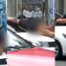 Mulher grita ‘te amo’ e se humilha em cima de capô de carro no Centro de Manaus; vídeo