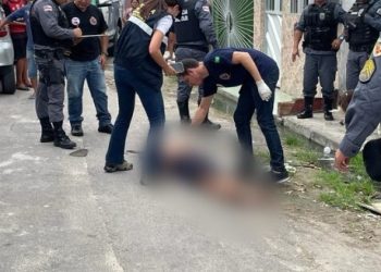 Em Manaus, jovem leva facada no peito e morre na frente da esposa