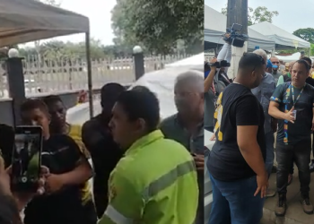 Órgãos iniciam fiscalização em frente ao CMA para interromper irregularidades de manifestação