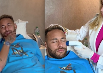 Preocupação: Neymar faz tratamento para ficar com ‘pele de bebê’ para a Copa