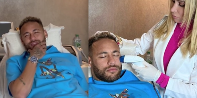 Preocupação: Neymar faz tratamento para ficar com ‘pele de bebê’ para a Copa