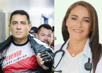 Com cinturão nas mãos, prefeito ‘lutador’ Simão Peixoto diz que vai dar ‘ripada’ em vereadora de Borba