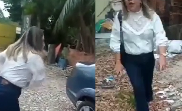 Olha o chifre! Mulher quebra carro do amado após suspeitar de traição em Manaus; vídeo