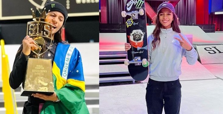 Brasileira Rayssa Leal é campeã mundial de skate aos 14 anos