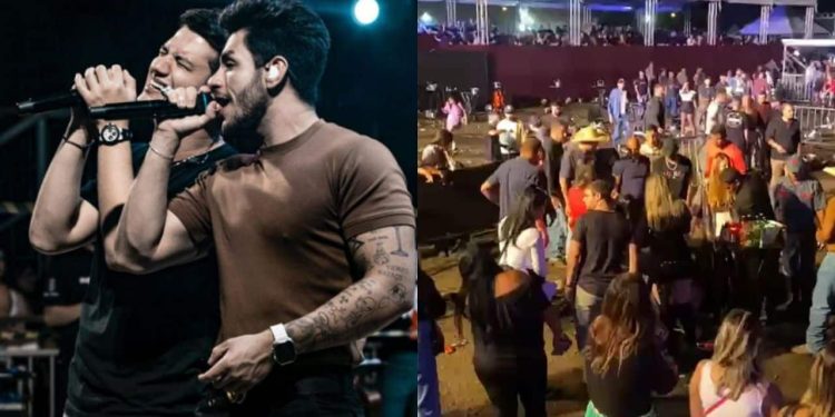 Show da dupla Hugo e Guilherme termina com tiroteio e deixa dois mortos