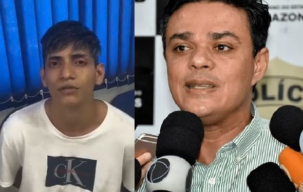 Vídeo: assassino diz que matou delegado do Amazonas no Pará porque queria o cordão dele