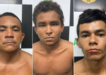 Trio é preso após ‘tocar o terror’ em assalto dentro do ônibus da linha 315, em Manaus