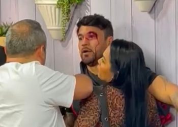 Vídeos: gravação com Hadson, Vini e Lucas tem briga e sangue na Record