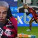 Amazonense que marcou gol salvador do Flamengo chora na Globo e se declara: ‘amo esse clube’