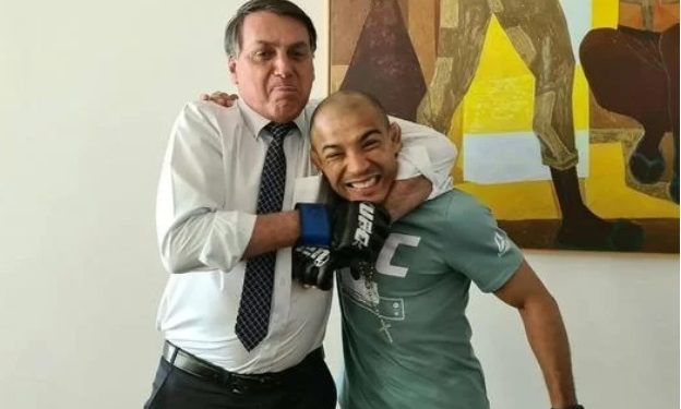 Bolsonaro planeja se hospedar na casa de José Aldo na Flórida