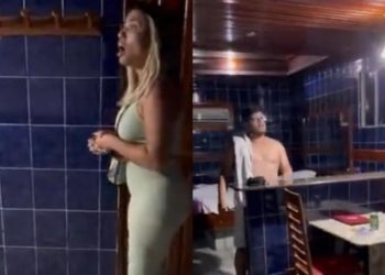 Vídeo: influencer flagra namorado no motel com amante