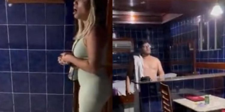 Vídeo: influencer flagra namorado no motel com amante