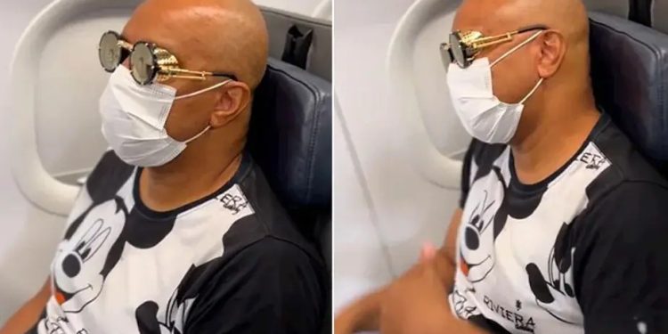 Em pleno voo, vocalista do Molejo recebe a notícia de que está curado do câncer; assista