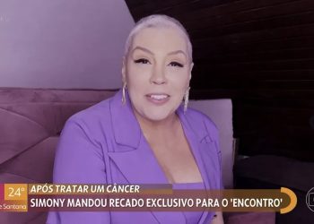 Simony comemora fim do tratamento contra o câncer após 6 meses