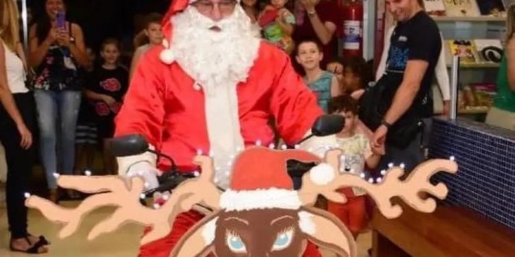 ‘Papai Noel’ morre pouco antes de evento com crianças