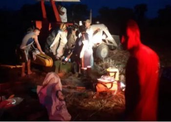 Adolescente morre na véspera de Natal ao ser triturado por máquina de cortar capim