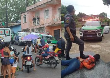 Vídeo: mototaxista mata esposa a facadas motivado por ciúmes no Amazonas