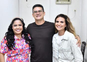 Ao lado de Cassiane e Aline Barros, David Almeida vibra com Réveillon Cristão de Manaus