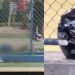 Criminosos executam a tiros rapaz na praça do Prosamin e esquecem o capacete no banco