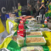 Bolsonaristas não saem da frente do CMA nem no Natal e realizam ceia natalina farta