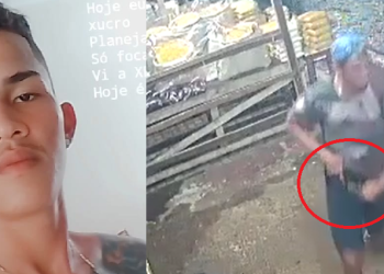 Vídeo: ‘Decretado’ por grupo criminoso morre e dois são baleados em feira de Manacapuru