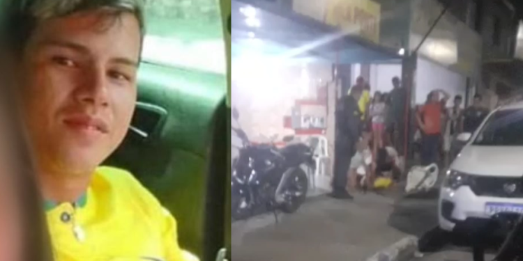 Vídeo: ‘Felipinho’ é executado com 15 tiros na frente dos amigos em ilha gelada na Compensa