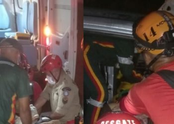 Mãe e filha ficam feridas após colisão frontal em Iranduba