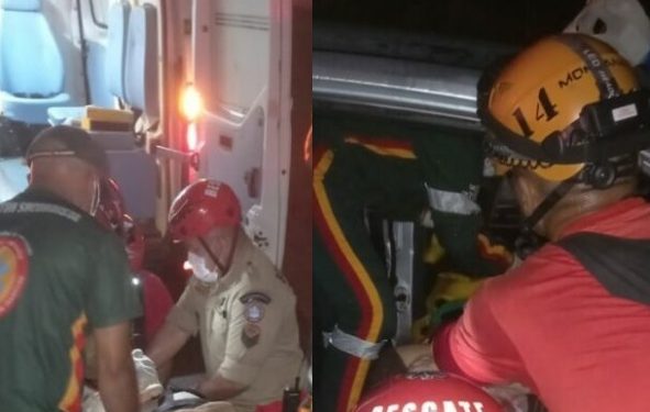 Mãe e filha ficam feridas após colisão frontal em Iranduba