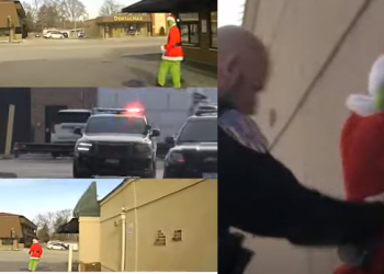 Homem fantasiado de Grinch é preso por roubar presentes
