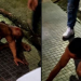 Vídeo: Ladrão quebra os tornozelos após pular de passarela em Manaus para fugir da polícia
