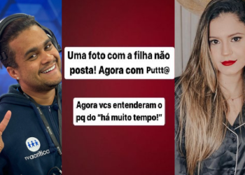 ‘Michele Obama’, ex-personagem do Sikêra Jr. é exposto pela ex-companheira por suposta traição