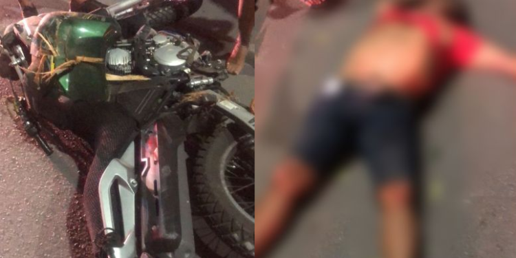 Sargento da PM morre ao quebrar o pescoço em acidente grave de moto em Manaus