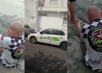 Motorista de app fica 8 horas no porta-malas ao ser espancado e rendido por bandidos em Manaus