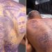 Richarlison tatua o próprio rosto, Ronaldo e Neymar nas costas