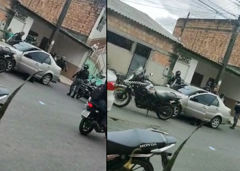Mulher com comparsas são presos pela população após vários arrastões na Zona Norte de Manaus; vídeo