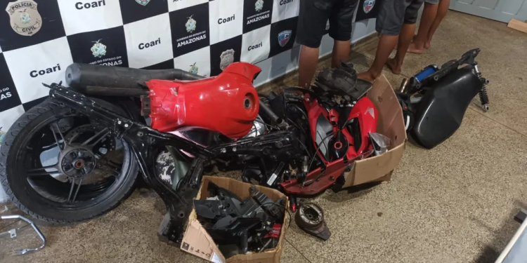 Operação no AM contra quadrilha de desmanche de motos termina com um morto e três presos