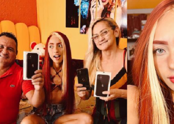 Ruivinha de Marte realiza sonho dos pais e agradece: ‘Pela Honra e Glória do Senhor pude presentear’